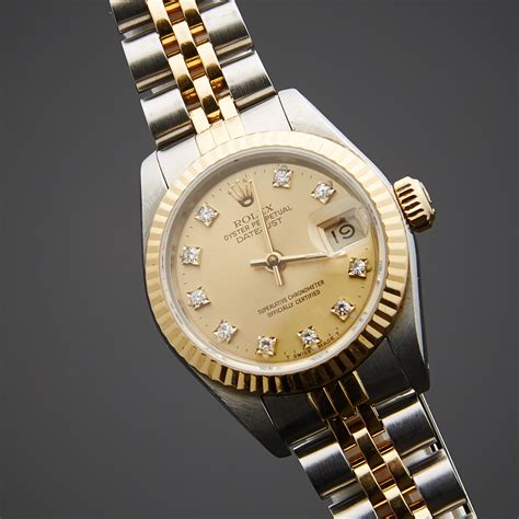 preowned rolex lady datejust|pre owned women's Rolex watches.